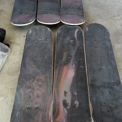 Large Skateboards Black On One Side A Pattern On The Other Side Located In Palmdale California $25 No Shipping