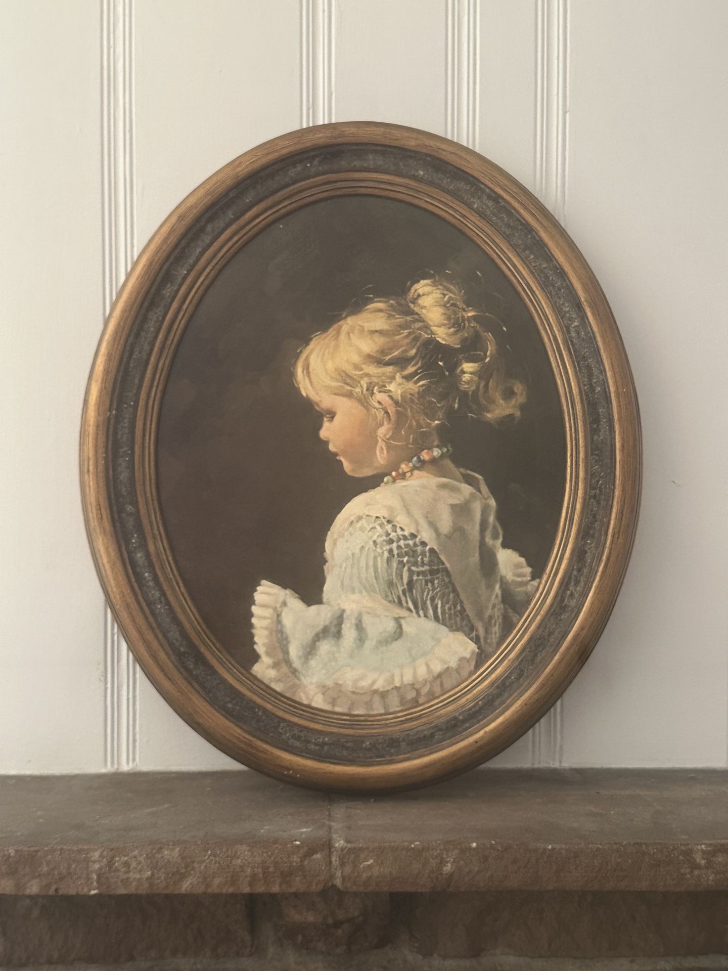 Little Girl Painting