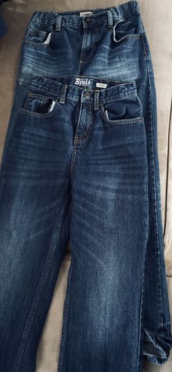 Boy blue jeans size 14