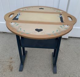 Small Decorative Folk Style Table