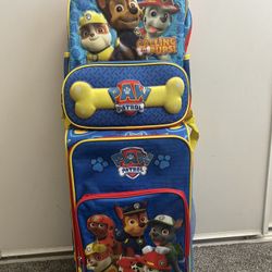 Rolling Carry On Suitcase And Backpack 
