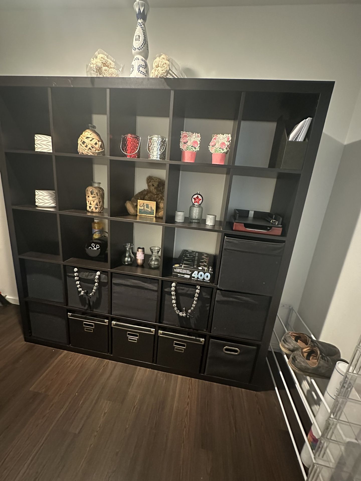 IKEA Kallax shelf Unit/ Room Divider
