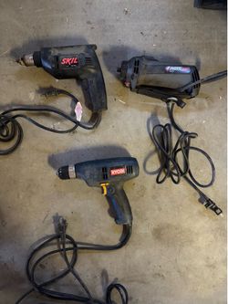 Corded drills… work great