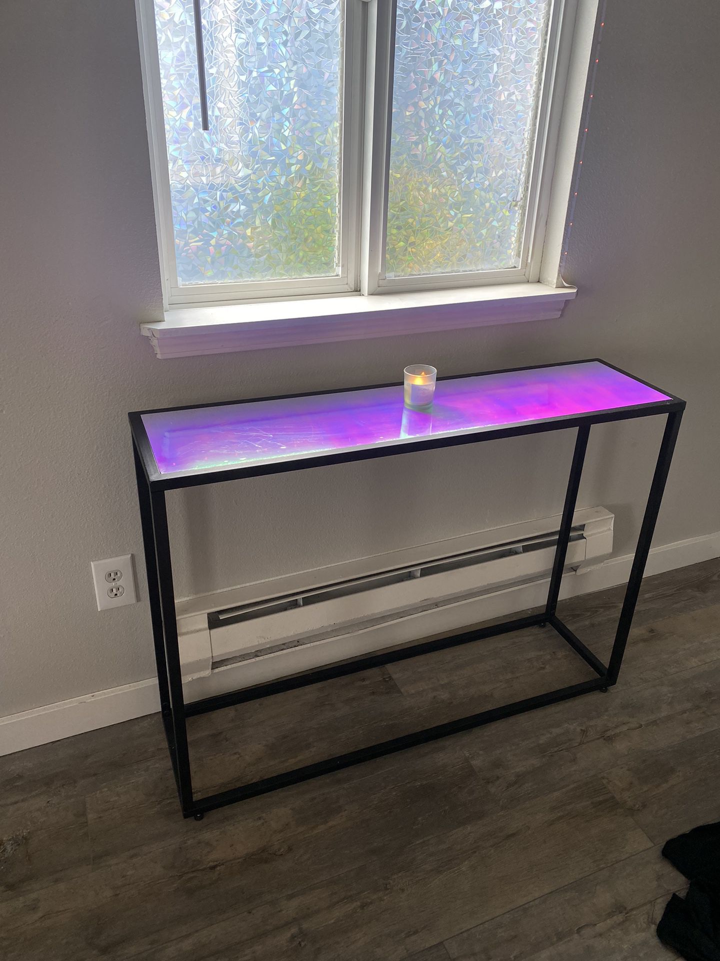Iridescent Console Table 