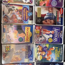 DISNEY VHS MOVIES 