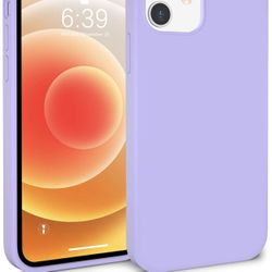 ATUAT Compatible with iPhone 12 Case and iPhone 12 Pro Case 6.1 inch, Silky Soft Liquid Silicone Case, [Snug Fit] [Screen & Lens Protection] [Shock-Ab