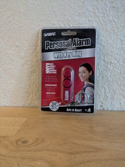 SABRE. Personal Alarm with Key Ring 