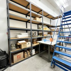 Shelves for Storage Garage, Storage Facility, Warehouse.