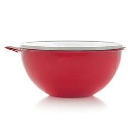 Tupperware That's Bowl 32qt 7.8L Red