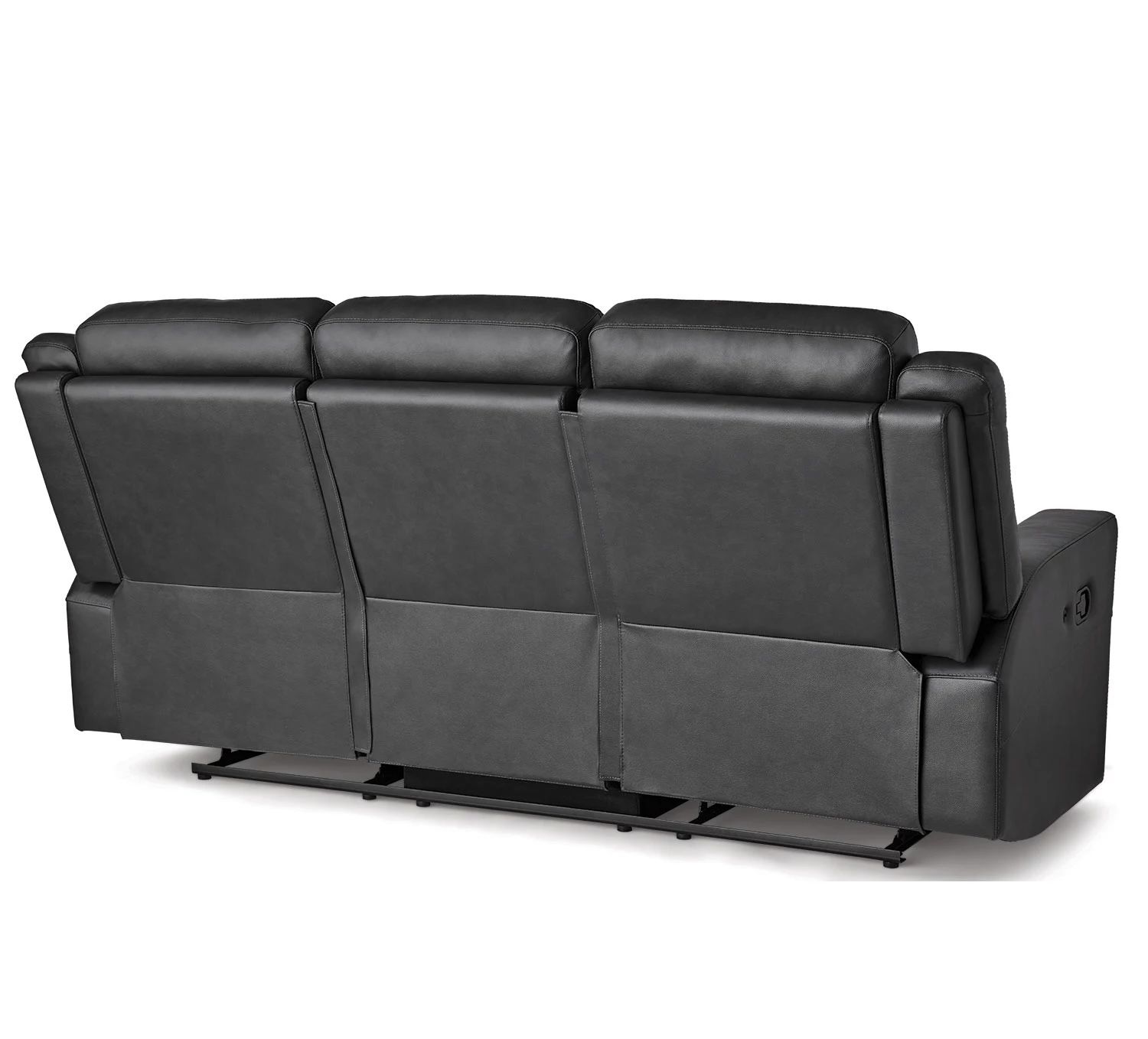 New In Box Easton Leather Recliner Sofa (retail $1000)