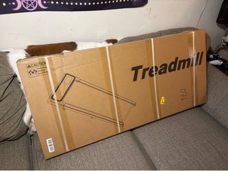 NEW/SEALED 3 in 1 Treadmill, Portable Under Desk Walking Pad with Incline, Remote Control, LED