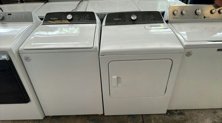 Whirlpool Basic Washer Dryer Set (Top Load Washer & Dryer Set) - Basic Dryer, Top Load
