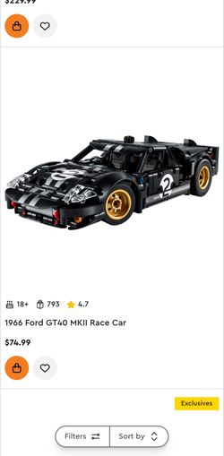 1966 Ford GT40 Lego Technics