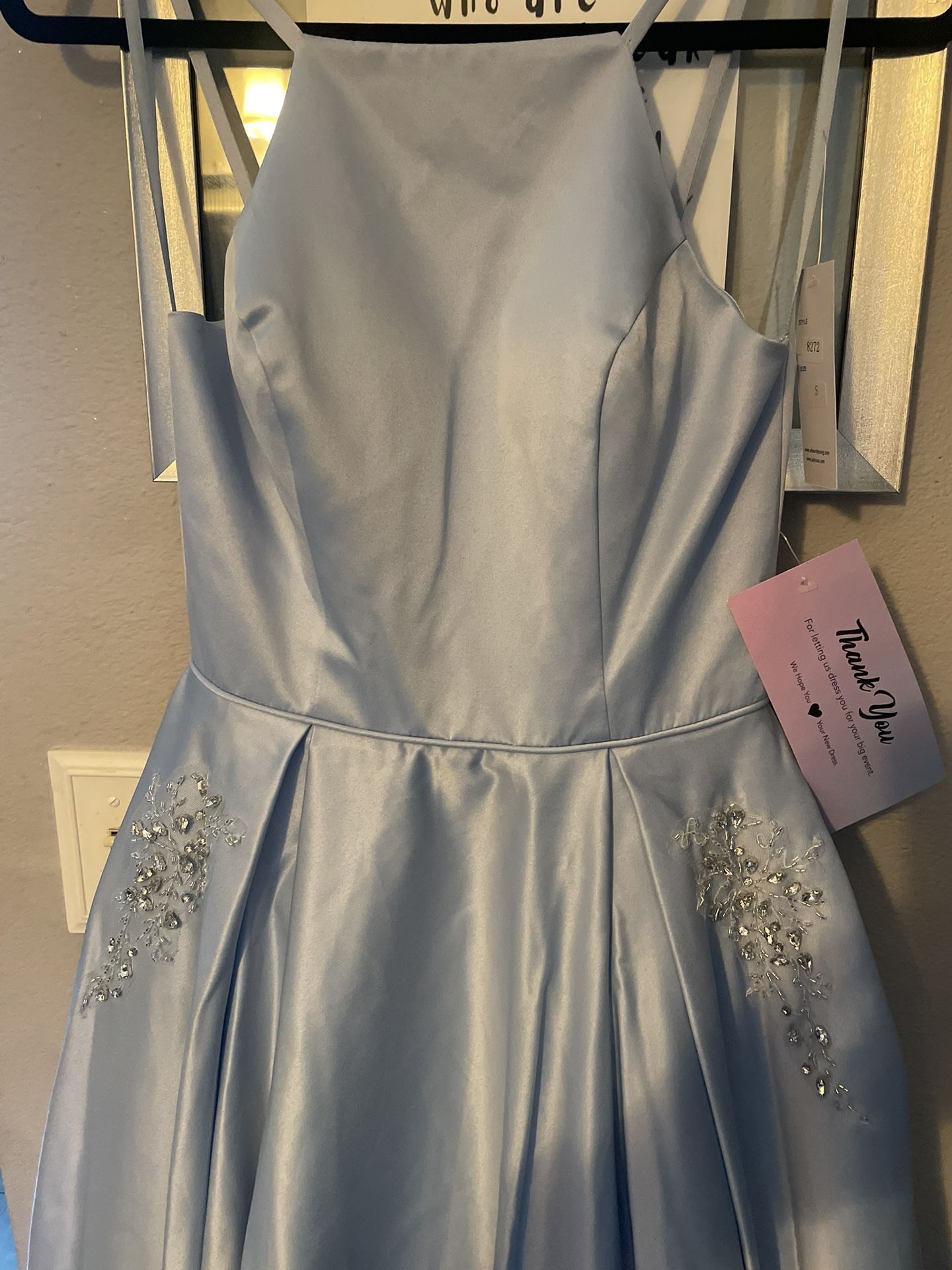 Baby blue XV Dress