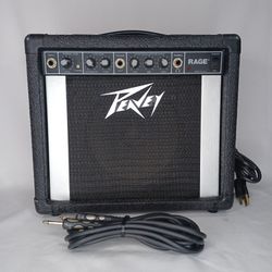 Vintage Peavey Rage 12-Watt 1x8 Guitar Combo Amplifier Amp (Tested) 1988 USA