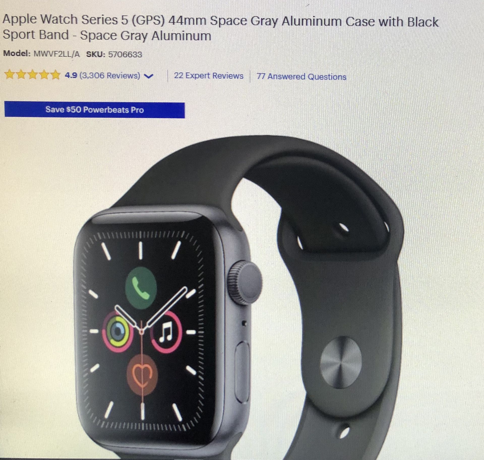 Apple Watch Series 5 Brand New