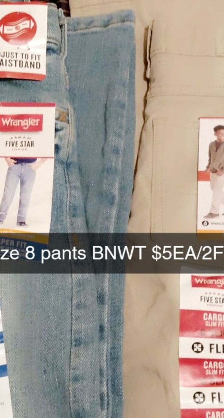 Boys Size 8 Pants