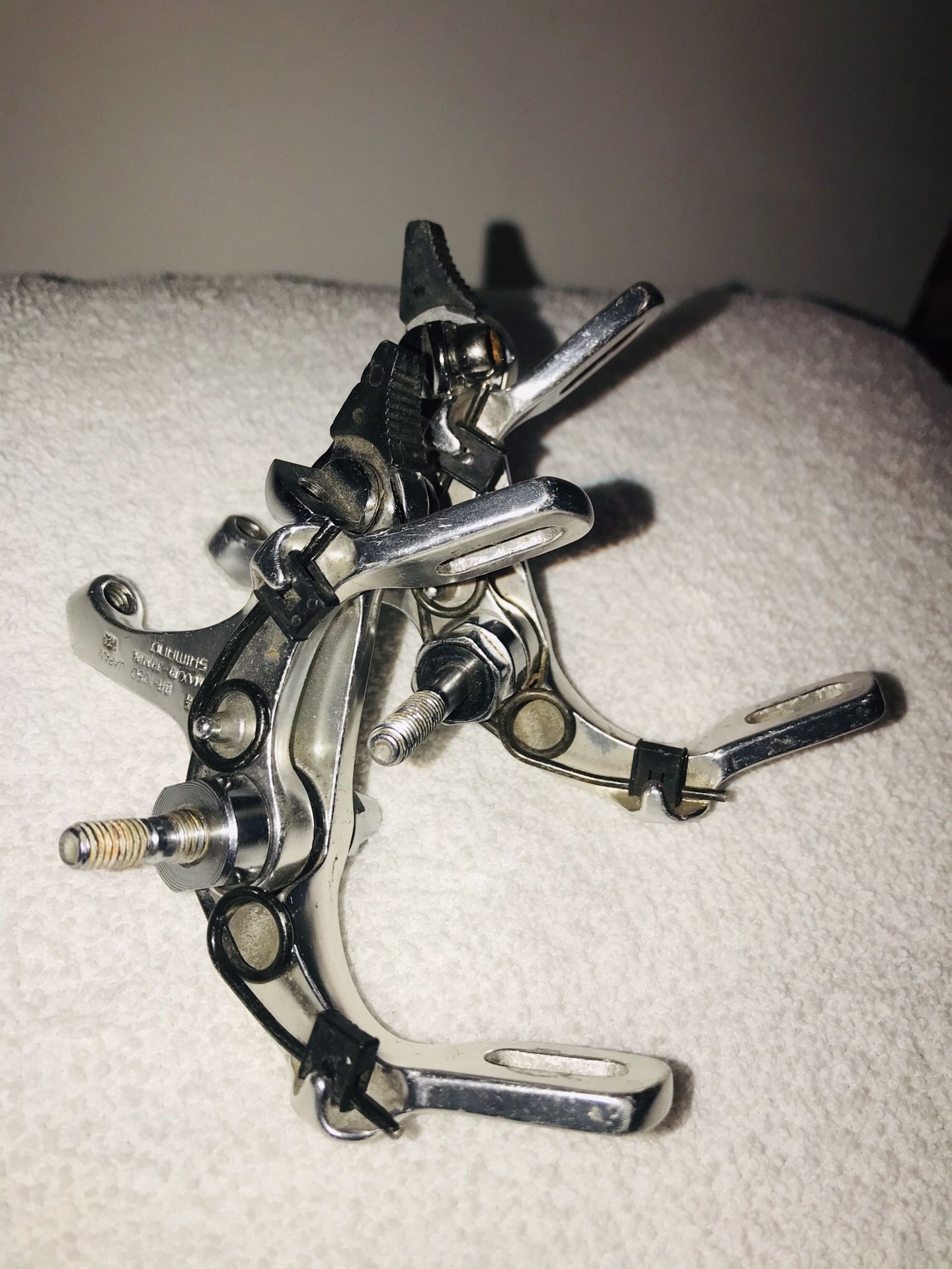 Shimano 105s break calipers and front derailer