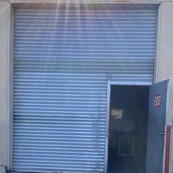 Roll Up Door With Man Door 