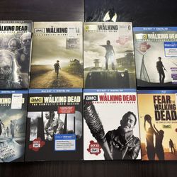 Walking Dead Seasons 1-7 Brand new/Like new