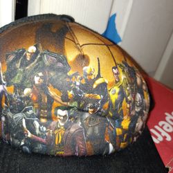 Vintage 2014 Injustice gods among Us mesh trucker hat dc fighting game