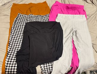 Pants and swimsuits