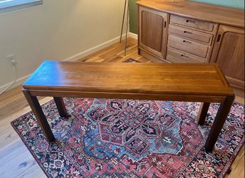 Vintage Midcentury Lane Console Table