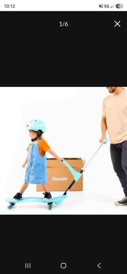 Ookkie Kids Beginner Skateboard with Handle