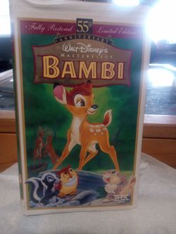 Bambi VHS