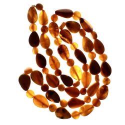 Vintage Natural Butterscotch Baltic Amber Necklace