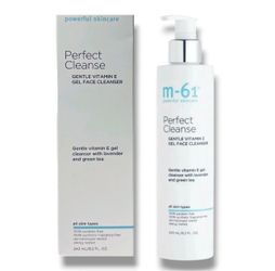 M-61 Perfect Cleanse Gentle Vitamin E Gel Face Cleanser – 8.2oz – New/Sealed