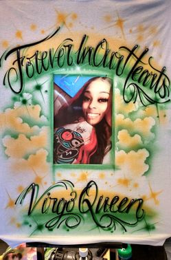 Airbrushed Memorial Shirts