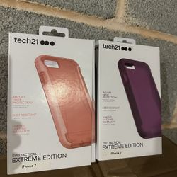 Tech21 EVO Tactical Extreme Edition iPhone 7 Case in Purple or Orange