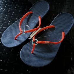 Ladies Haviannas Slip Flip Thongs Sandal Sz 41, Sz 9.5