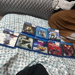 8 ps4 games, separate would be $40 each