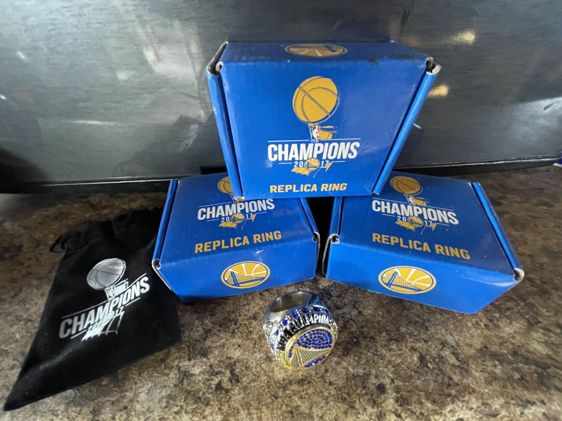 Golden State Warriors Championship Ring 2018