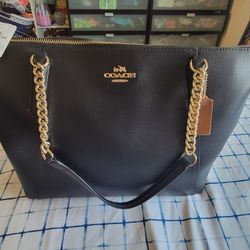 New Coach Chain Tote Bag