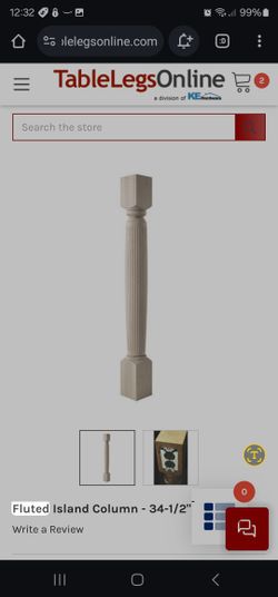 Kitchen Island Column