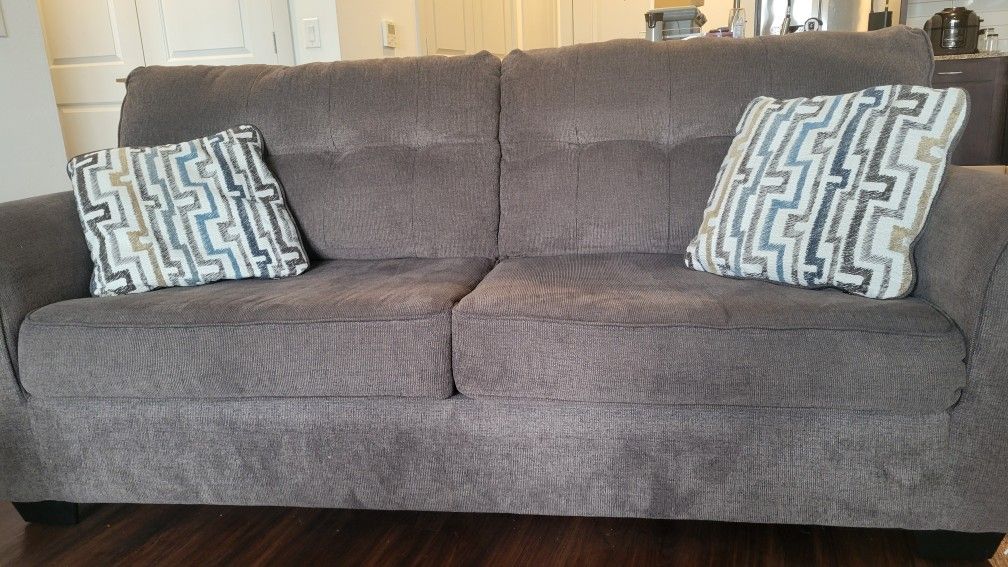 Sofa From NFM Furniture (Color - Brown/Nutmeg) 