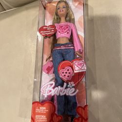 Vintage Hearts And Kisses Barbie