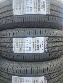 235-60-18 !!! ARISUN AGGRESSOR !!! $370 LAS 4 LLANTAS MONTADAS Y BALANCEO INCLUIDO 👌 