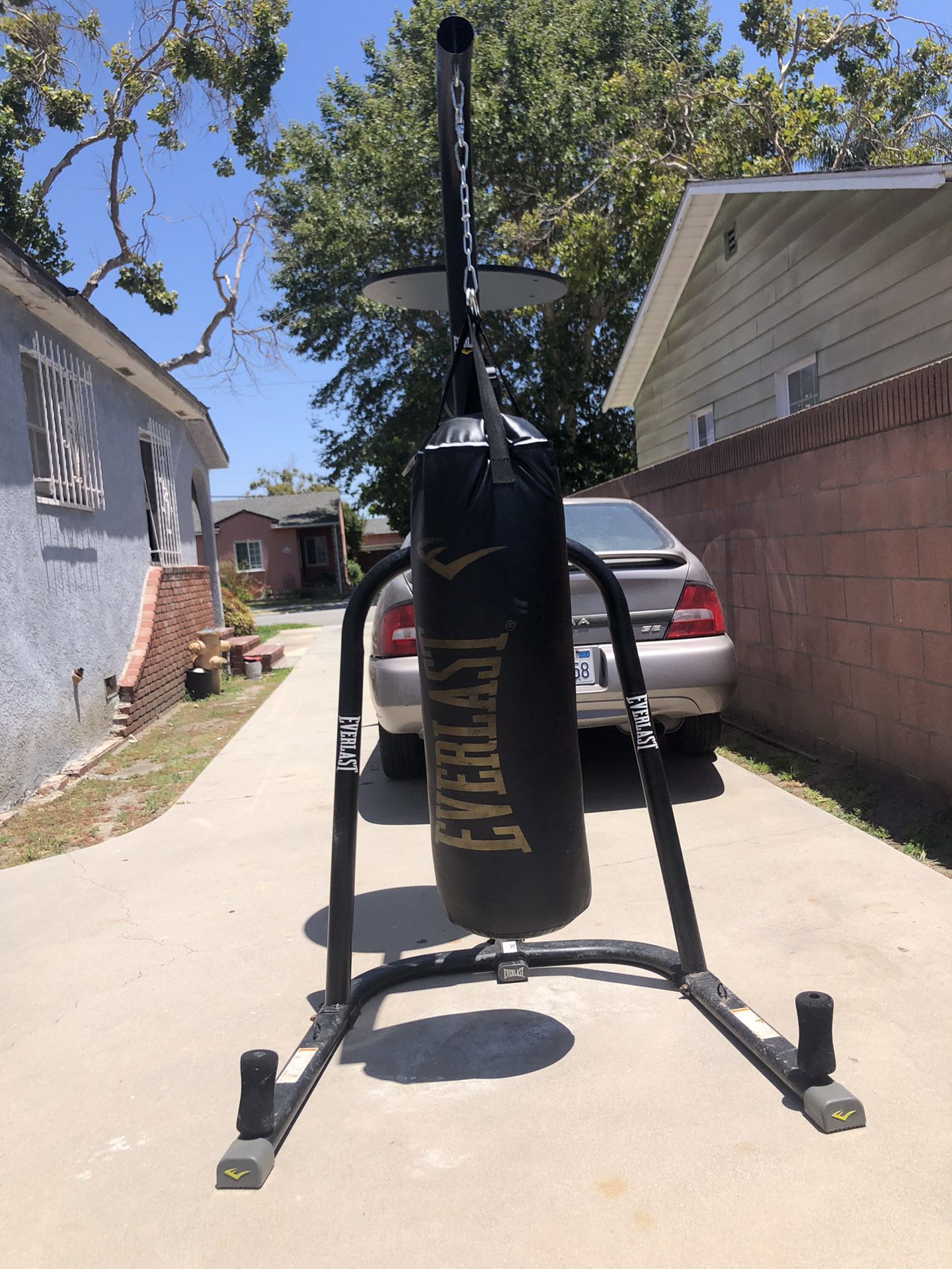 Everlast UFC Heavy Bag and Speed Bag Stand