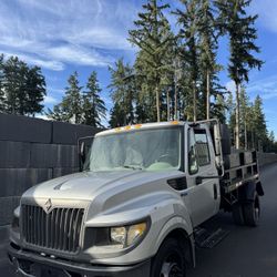 2014 International Terrastar Mini Landscape Dump Bed Truck Turbo Diesel
