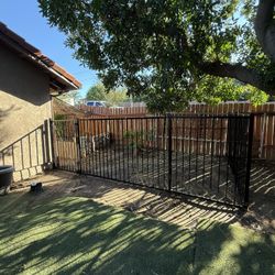 DOG RUN - DOG KENNELS - STEEL FENCE & GATES 