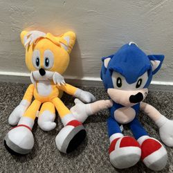 Sonic The Hedgehog Plushies