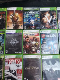 Lot Of 4 Random Microsoft Xbox 360 Video Games All For $20 for Sale in  Fresno, CA - OfferUp