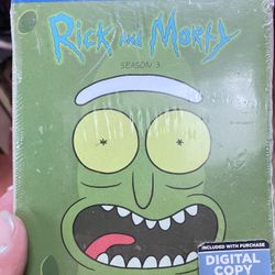 Rick And Morty Season 3 Blu Ray And Digital Version 