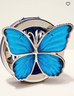 Super Cute! BATH & BODY WORKS 🤍🦋BUTTERFLY 🦋🤍Car Visor or Vent Clip Fragrance Holder
