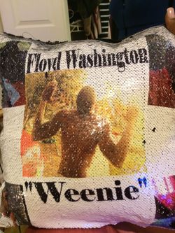 Personalized Sequin Pillow