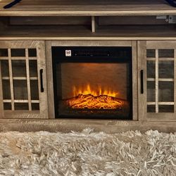 Fireplace TV Stand